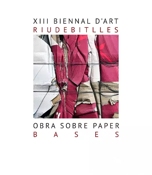 XIII Biennal d'art Riudebitlles - obra sobre paper